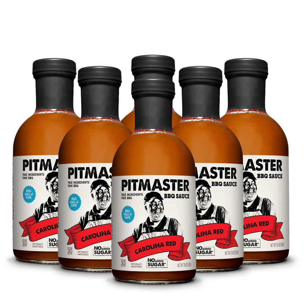 Pitmaster Carolina Red BBQ Sauce, No Added Sugar