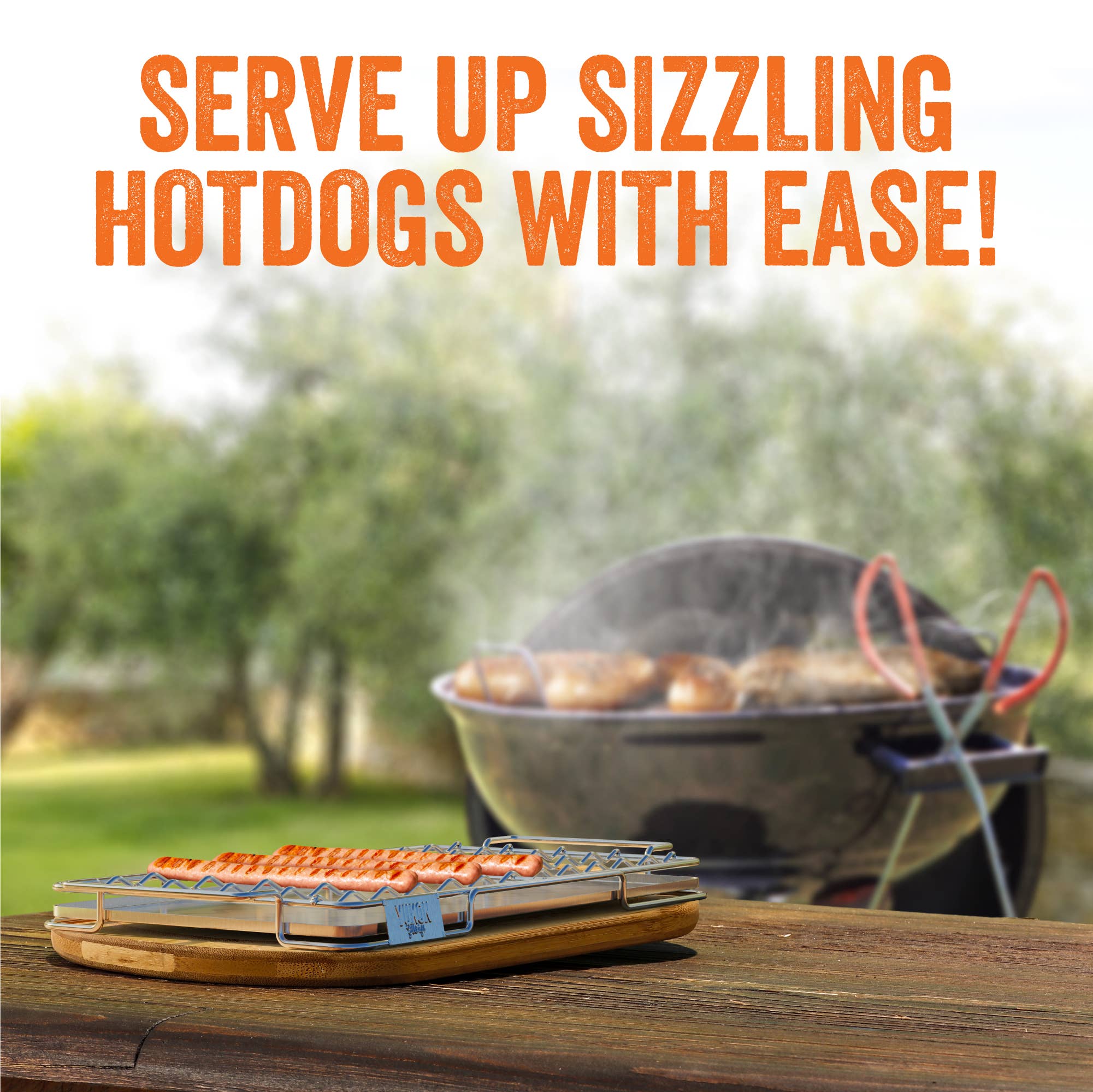 Yukon Glory Hot Dog Serving Tray | Holds 12