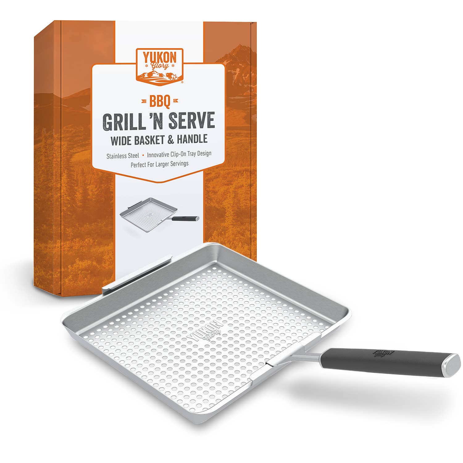 Yukon Glory BBQ 'N Serve Wide Basket