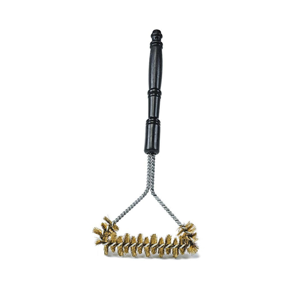 16" SPIRAL WIDE FACED BBQ GRILL BRUSH