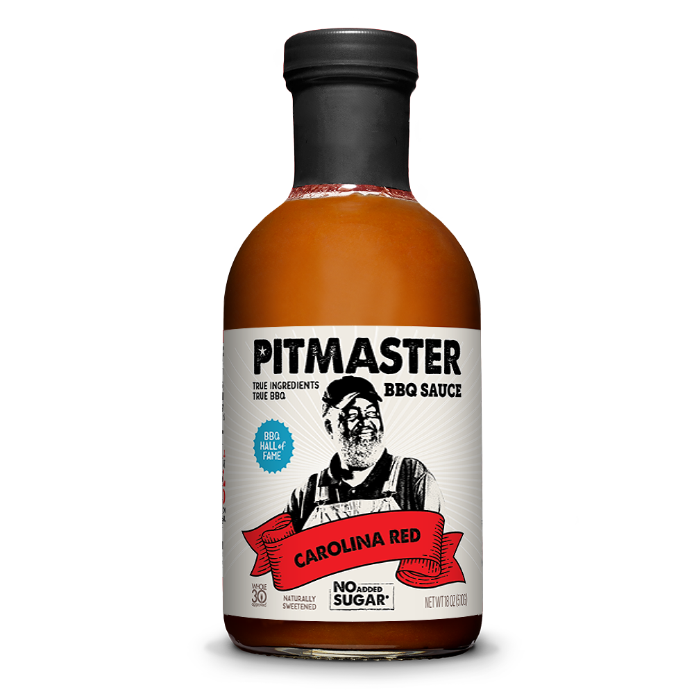 Pitmaster Carolina Red BBQ Sauce, No Added Sugar